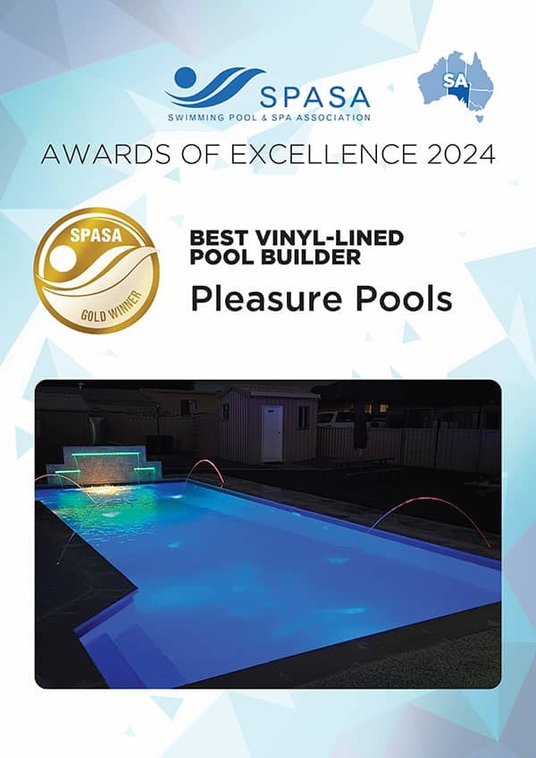 Winner 2024 best vinyl lined pool